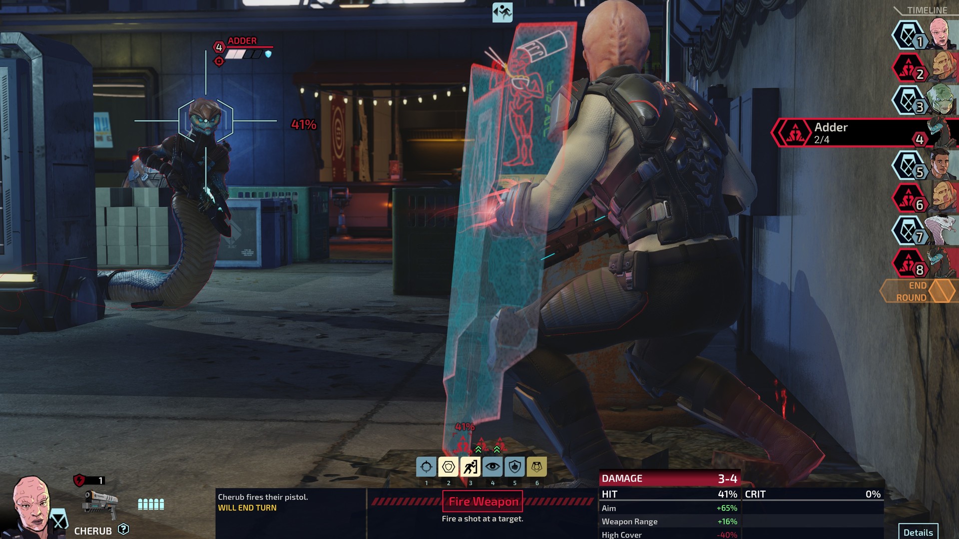 Squad positioning